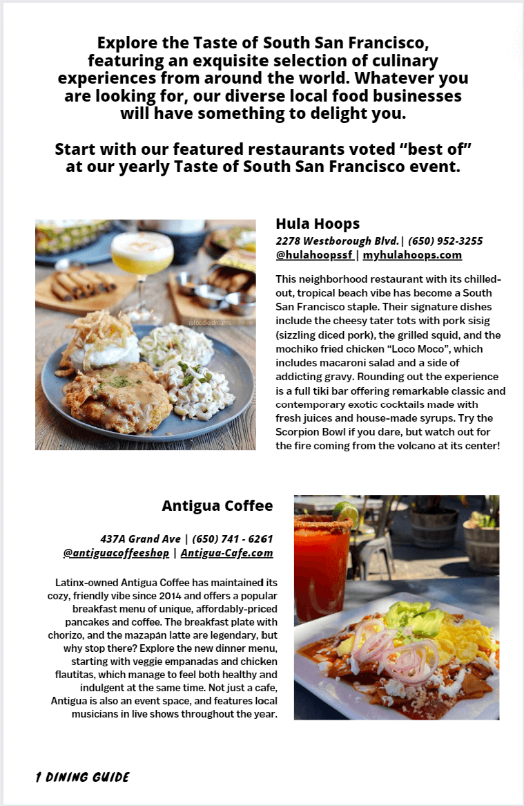 dining guide page 1